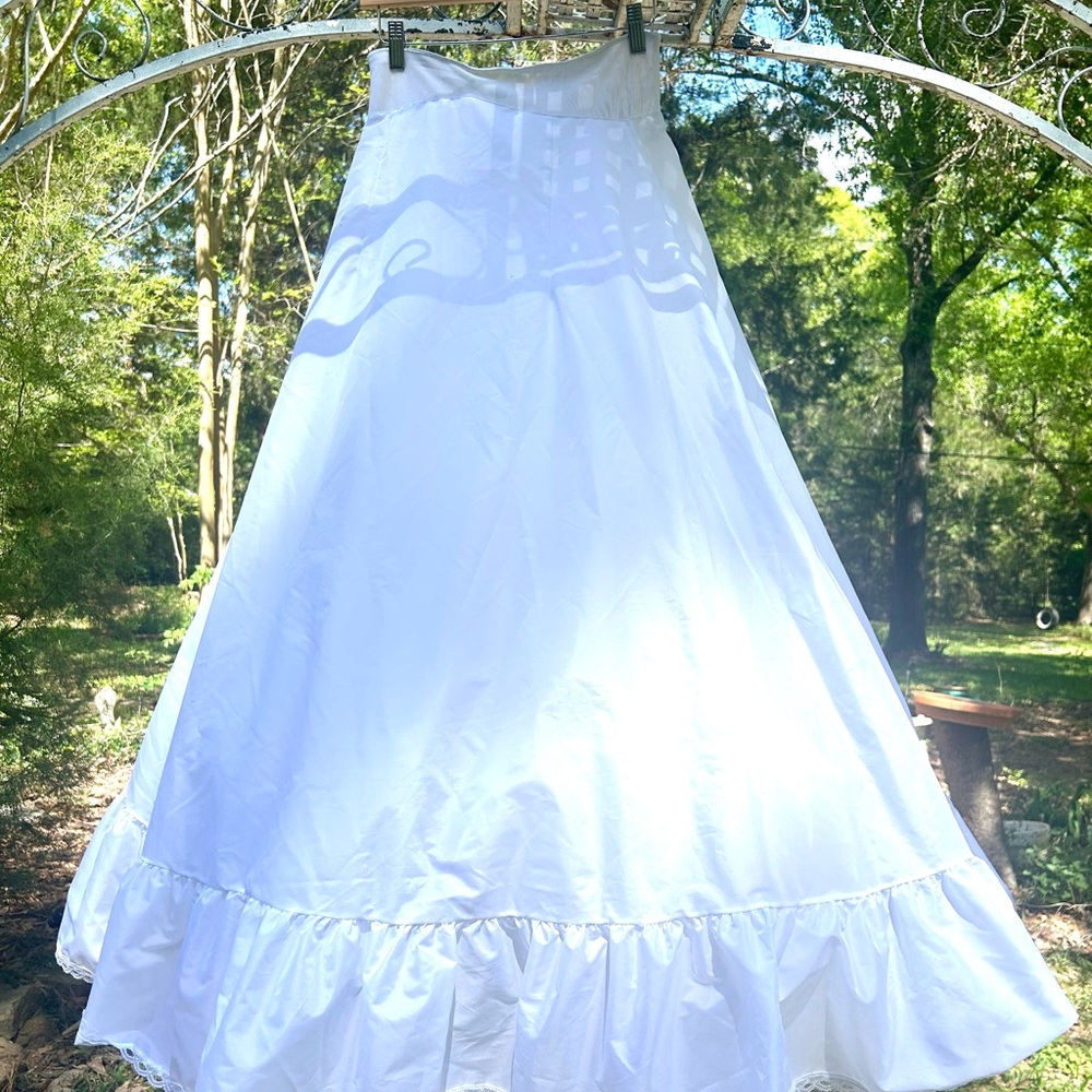 David’s Bridal Crinoline Multi-Layer Petticoat Long Full Slip Style 795 size 14
